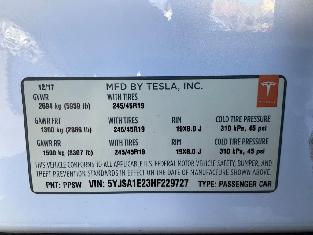 Used 2017 Tesla Model S 100D AWD/4WD image 23