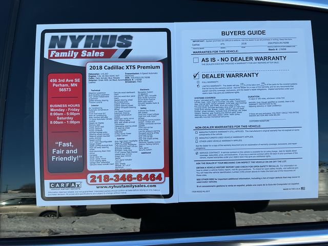 Used 2018 Cadillac XTS Premium Luxury FWD image 58