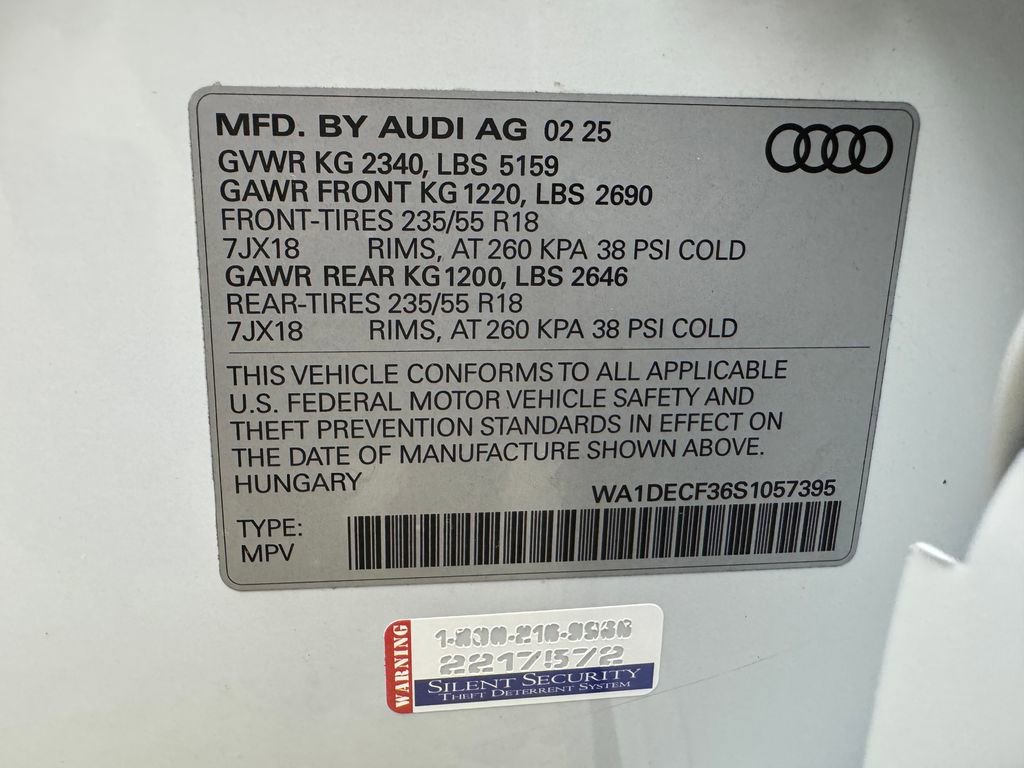 Used 2025 Audi Q3 2.0T Premium AWD/4WD image 30