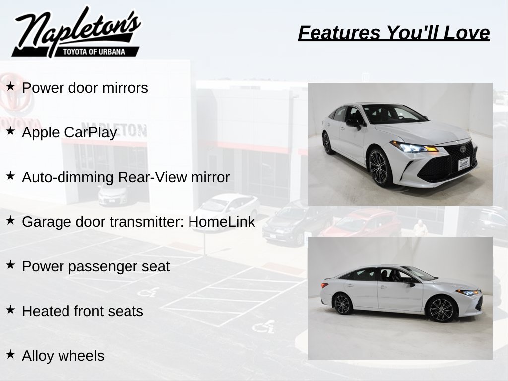 Used 2019 Toyota Avalon XSE w/ All Weather Liner Package FWD image 21