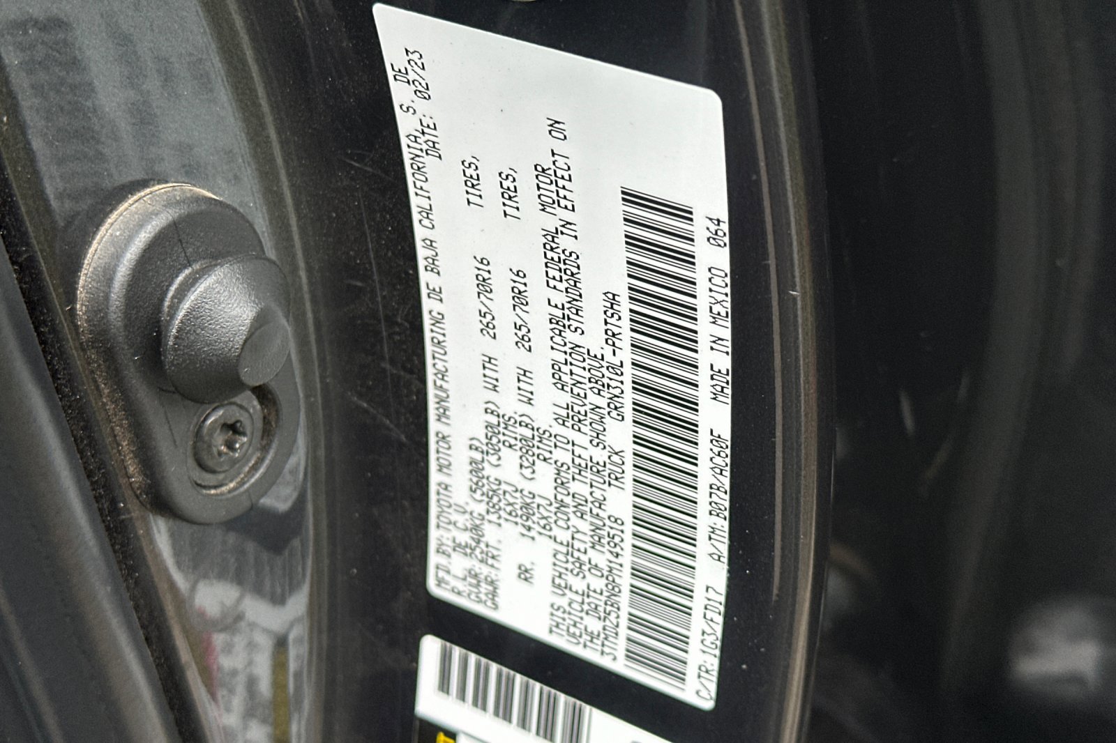 Used 2023 Toyota Tacoma SR5 image 29