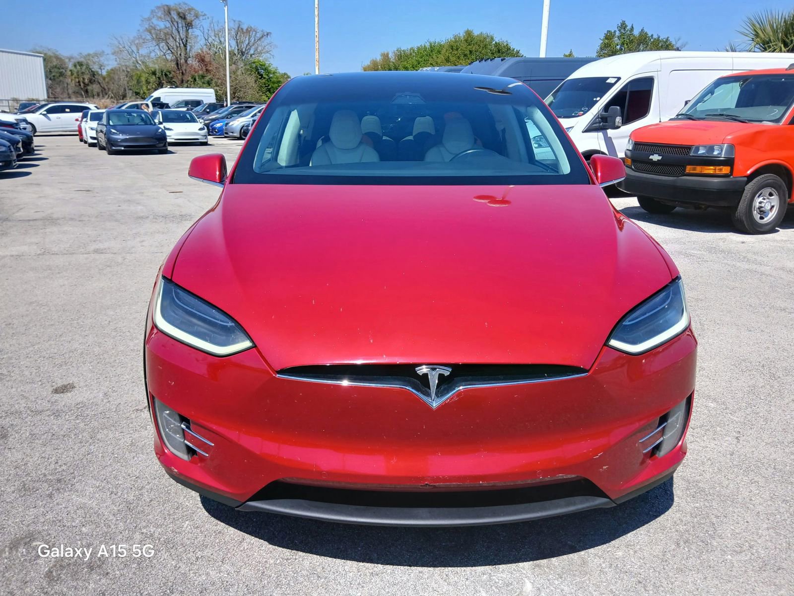 Used 2018 Tesla Model X 75D AWD/4WD image 2