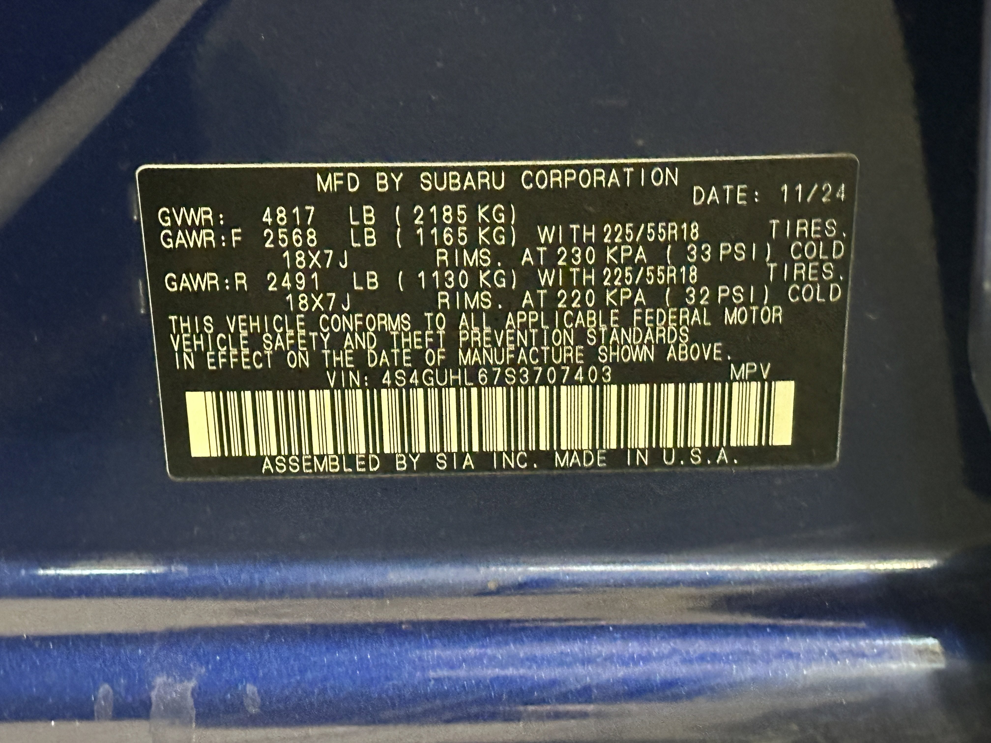 Certified 2025 Subaru Crosstrek 2.5i Limited w/ Popular Package #3A image 33