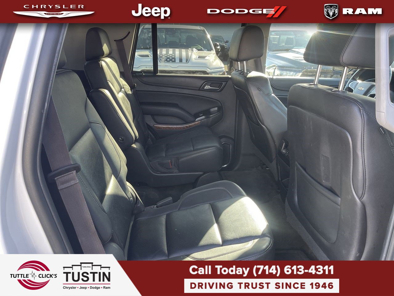 Used 2015 Chevrolet Tahoe LTZ w/ Max Trailering Package RWD image 17