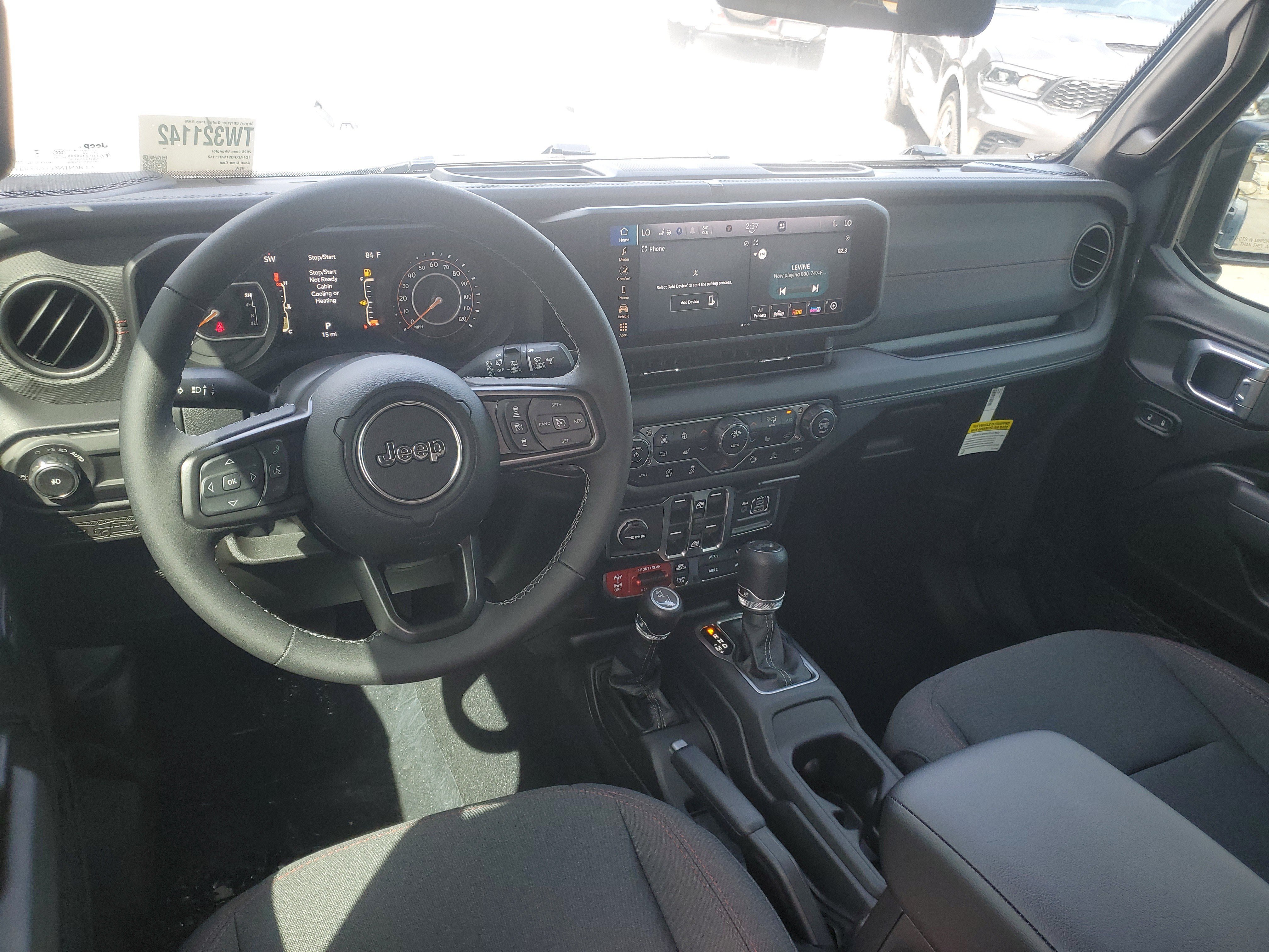 New 2026 Jeep Wrangler Unlimited Rubicon w/ Safety Group AWD/4WD image 9