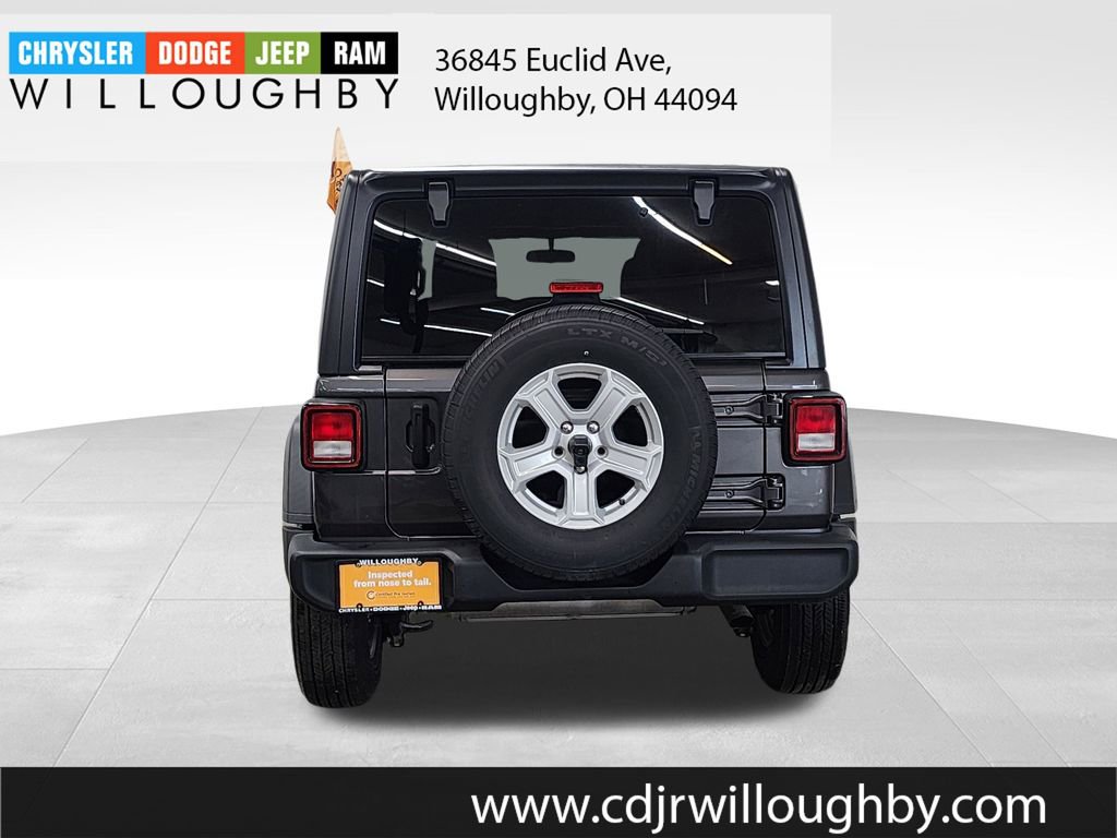 Certified 2021 Jeep Wrangler Unlimited Sport image 7