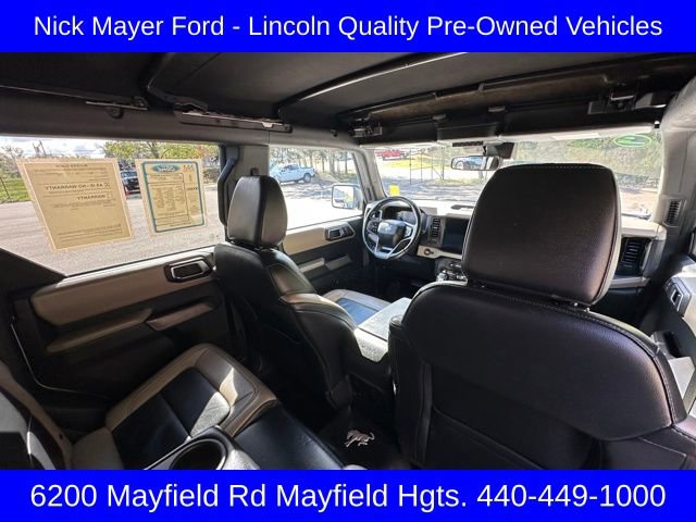 Certified 2022 Ford Bronco Wildtrak image 41