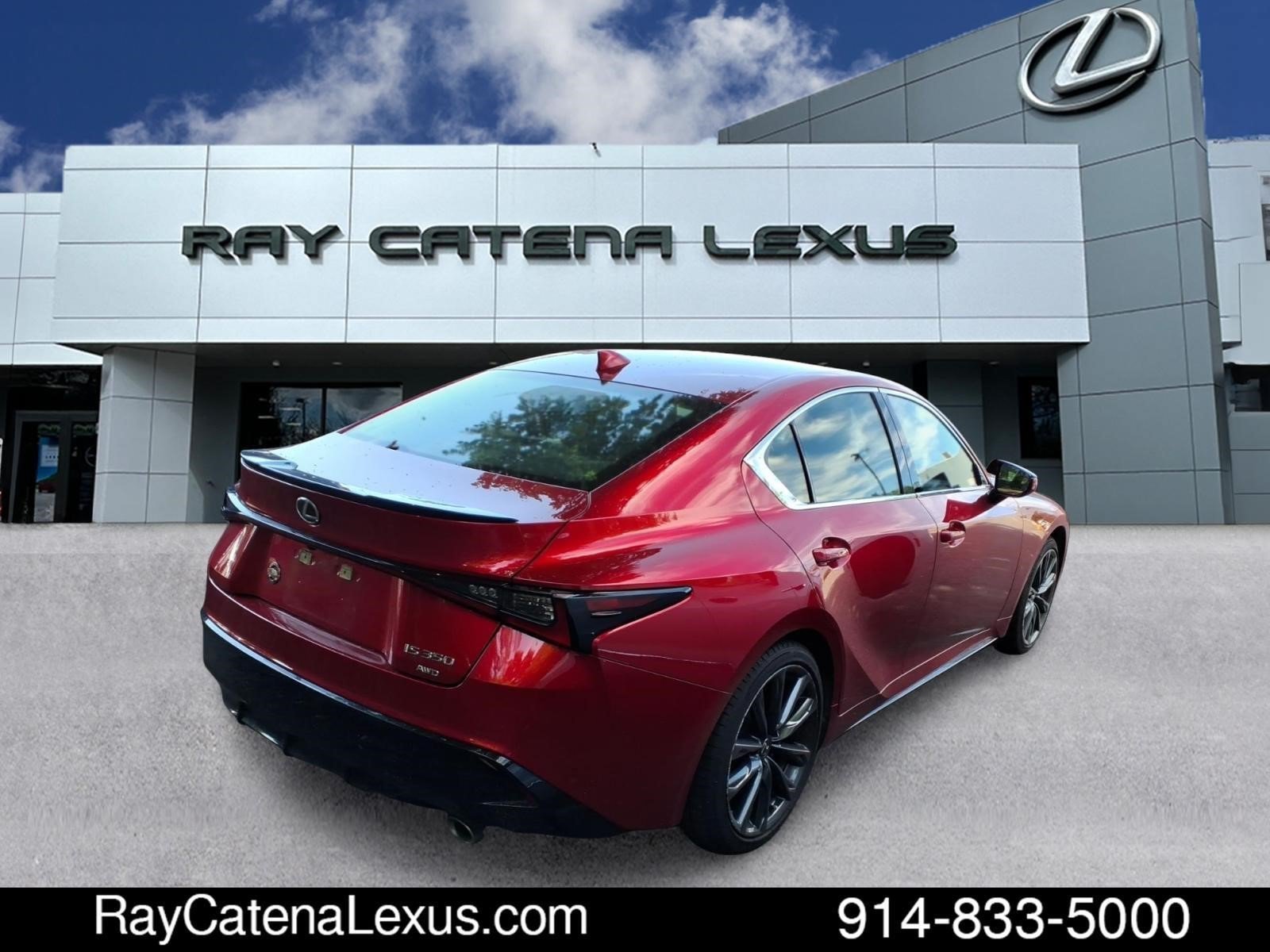 Certified 2023 Lexus IS 350 F Sport w/ Memory Package AWD/4WD image 3