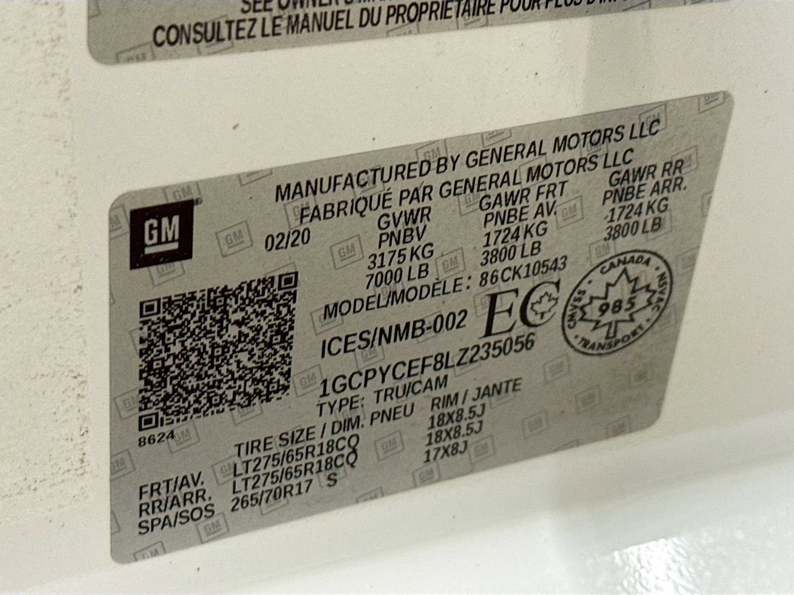 Used 2020 Chevrolet Silverado 1500 Custom Trail Boss image 32