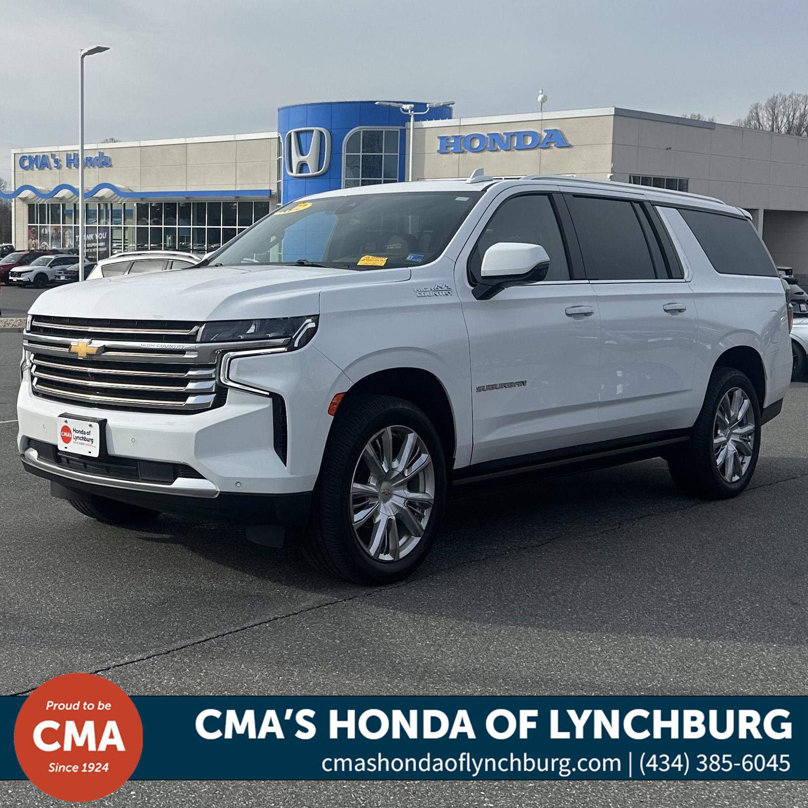 Used 2022 Chevrolet Suburban High Country image 1