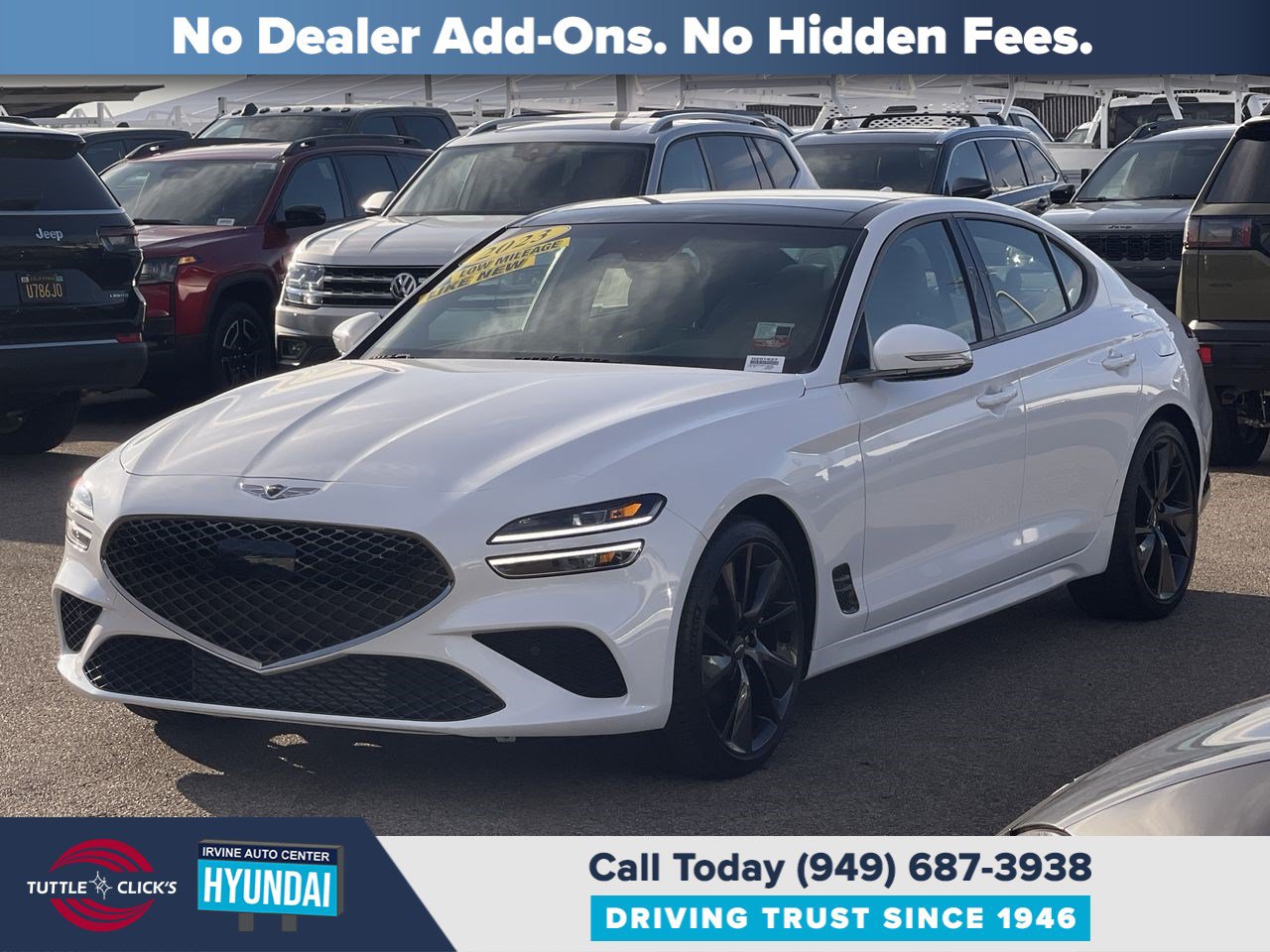 Used 2023 Genesis G70 2.0T w/ Sport Prestige Package RWD image 12