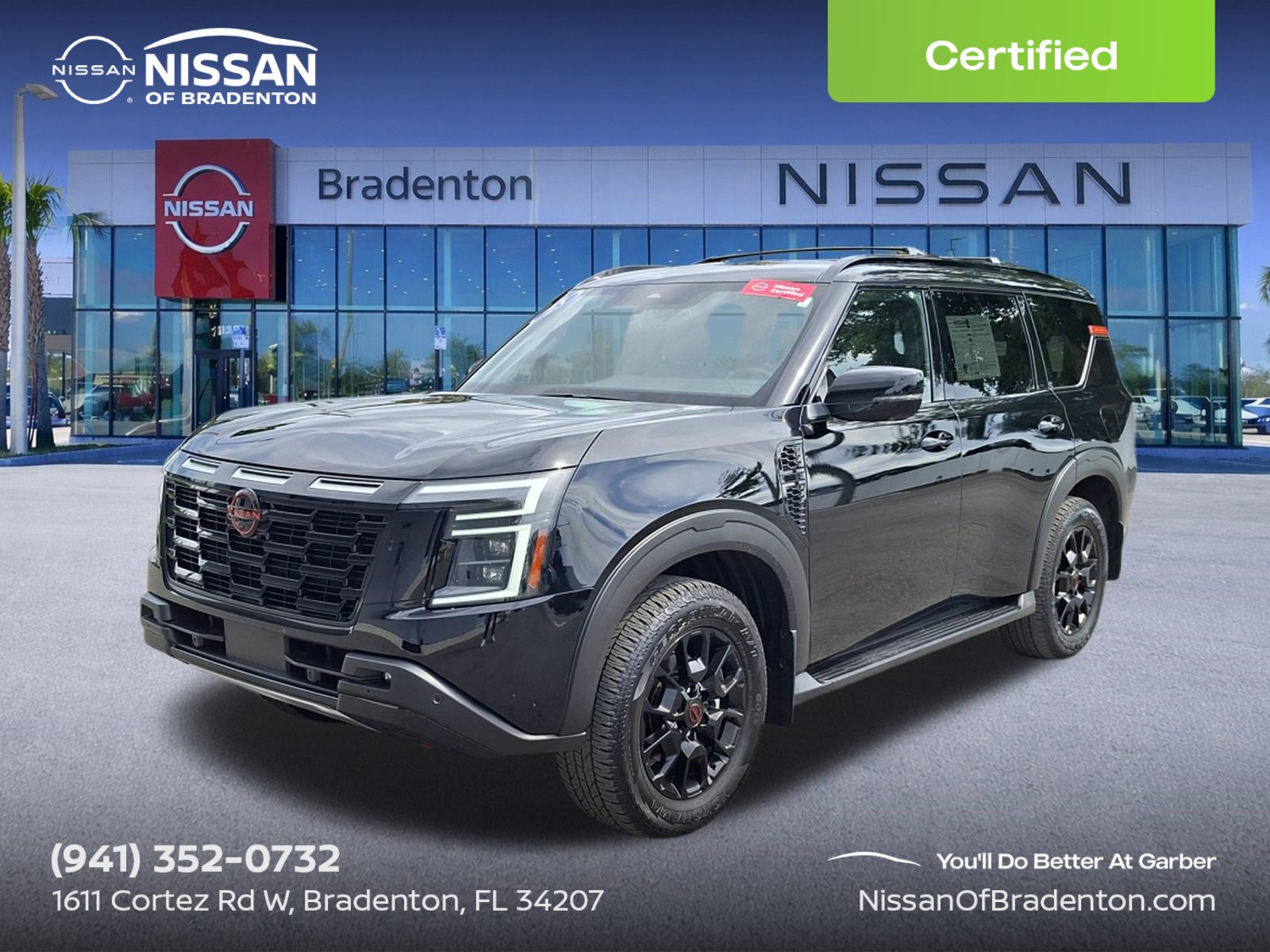 Certified 2025 Nissan Armada PRO-4X
