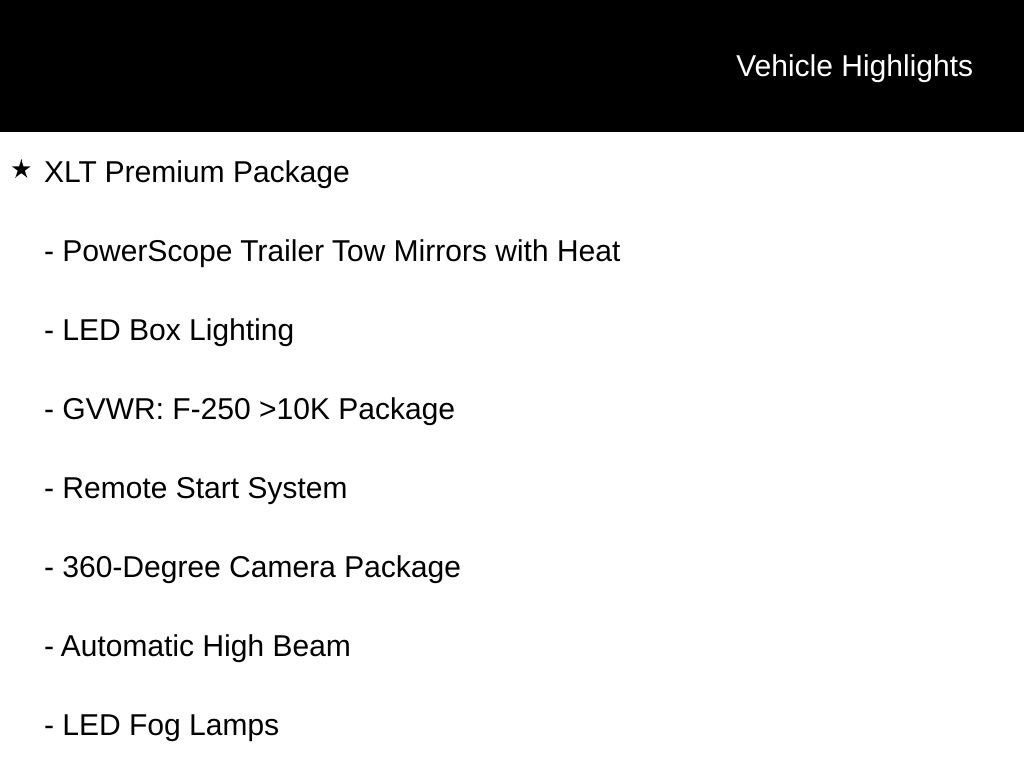 New 2026 Ford F250 XLT w/ XLT Premium Package AWD/4WD image 11
