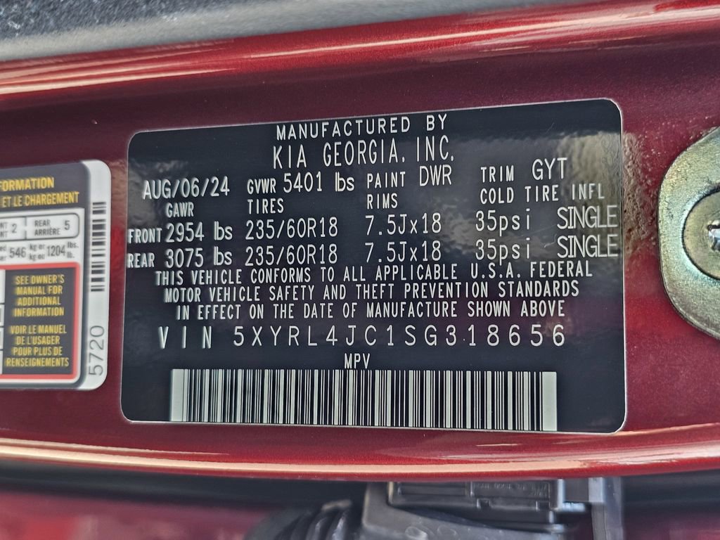 Used 2025 Kia Sorento S w/ Panoramic Sunroof Package image 15