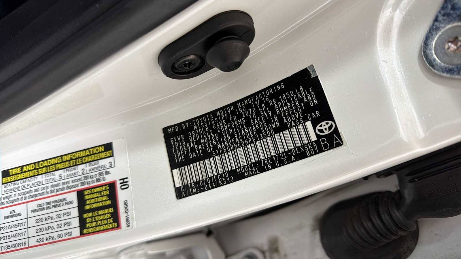 Used 2017 Toyota Corolla SE w/ SE Premium Package image 11