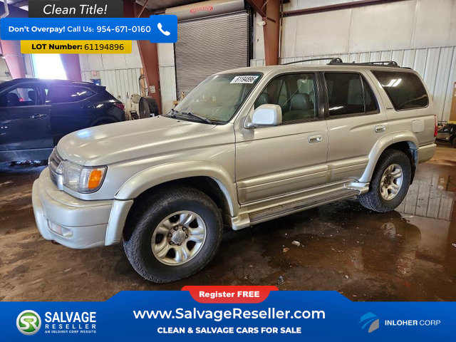 Used 2001 Toyota 4Runner Limited RWD image 1