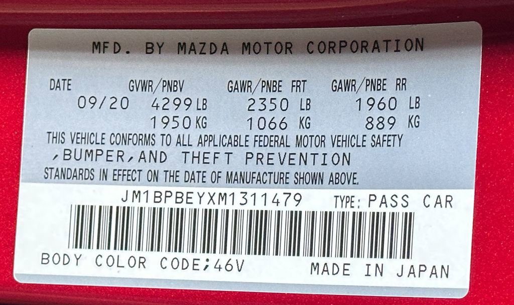 Used 2021 MAZDA MAZDA3 2.5 Turbo Sedan w/Premium Plus image 56