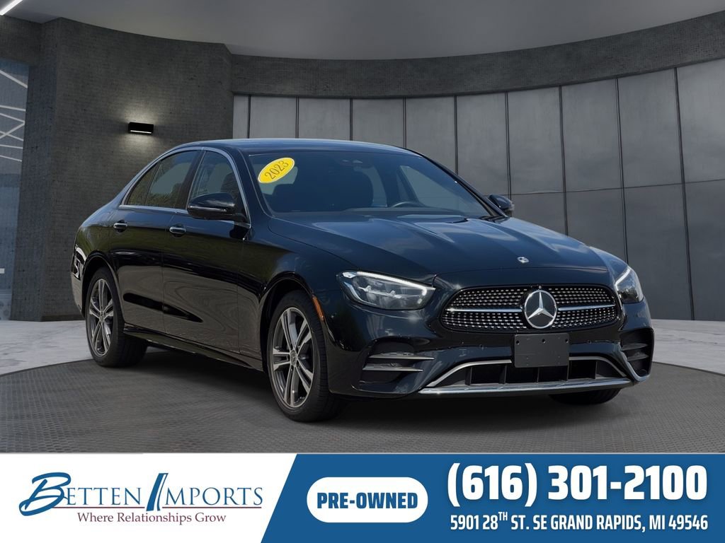 Used 2023 Mercedes-Benz E 350 4MATIC Sedan w/ Premium Package image 1
