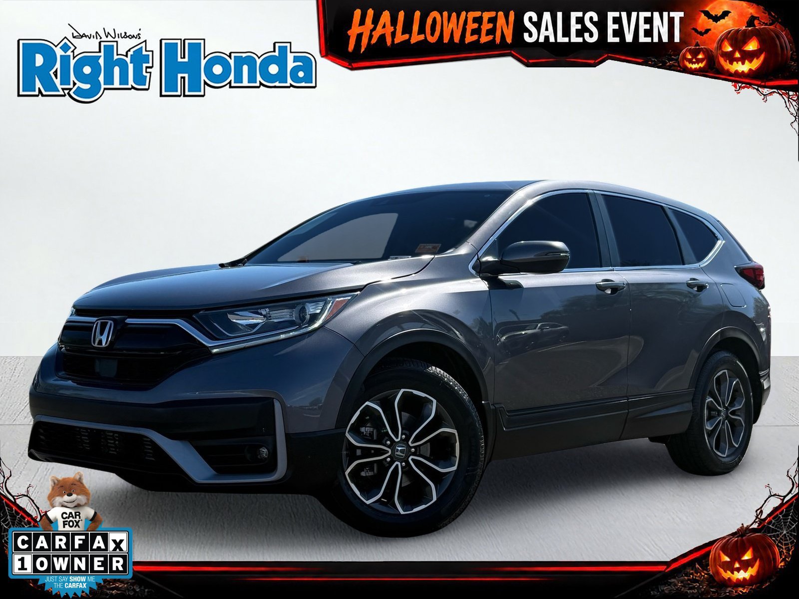 Certified 2021 Honda CR-V EX