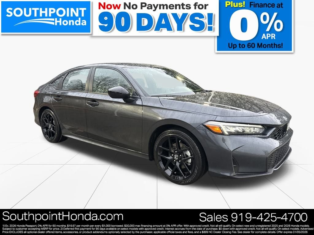 New 2026 Honda Civic Sport image 1