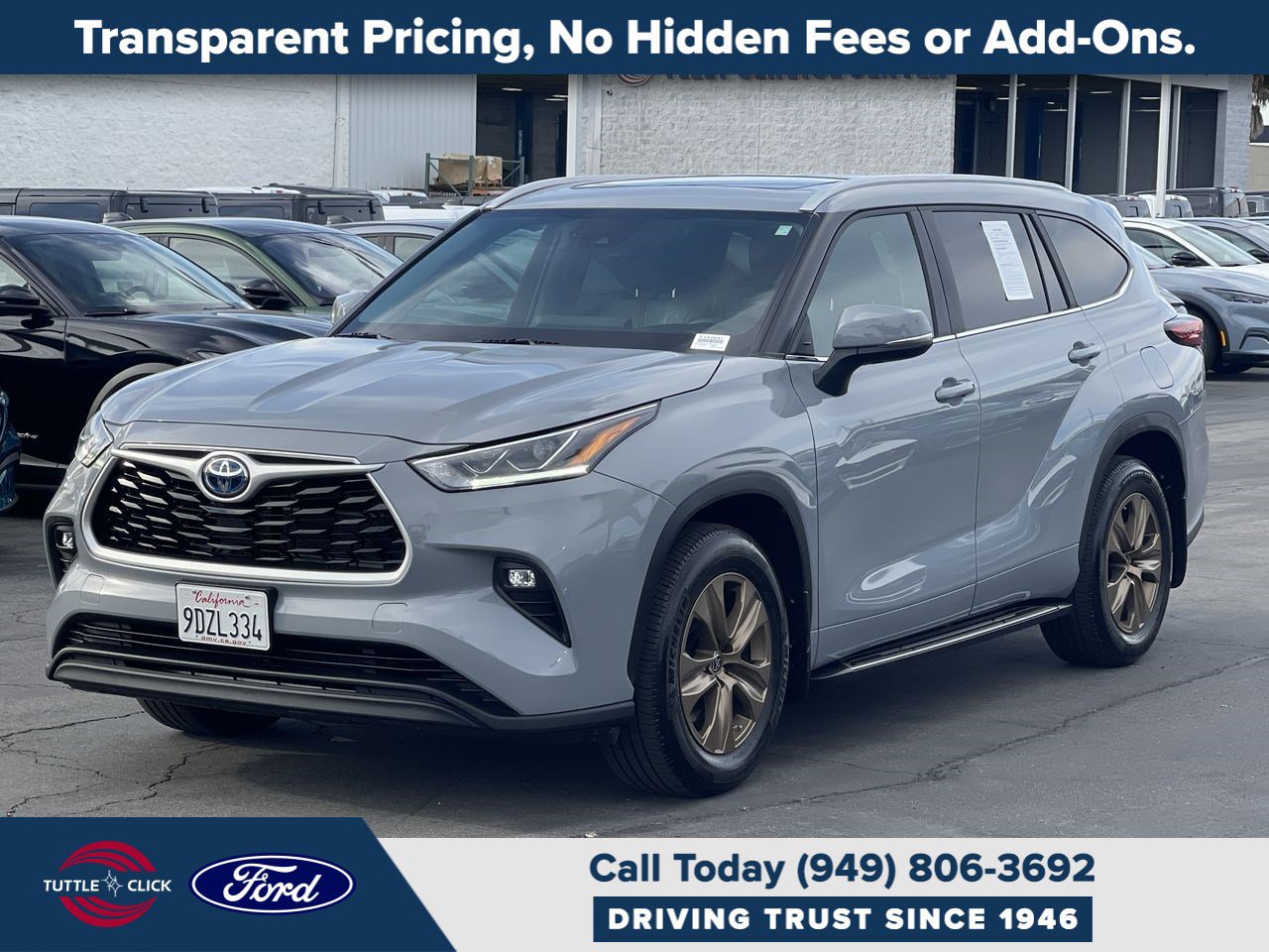 Used 2023 Toyota Highlander Bronze Edition image 3