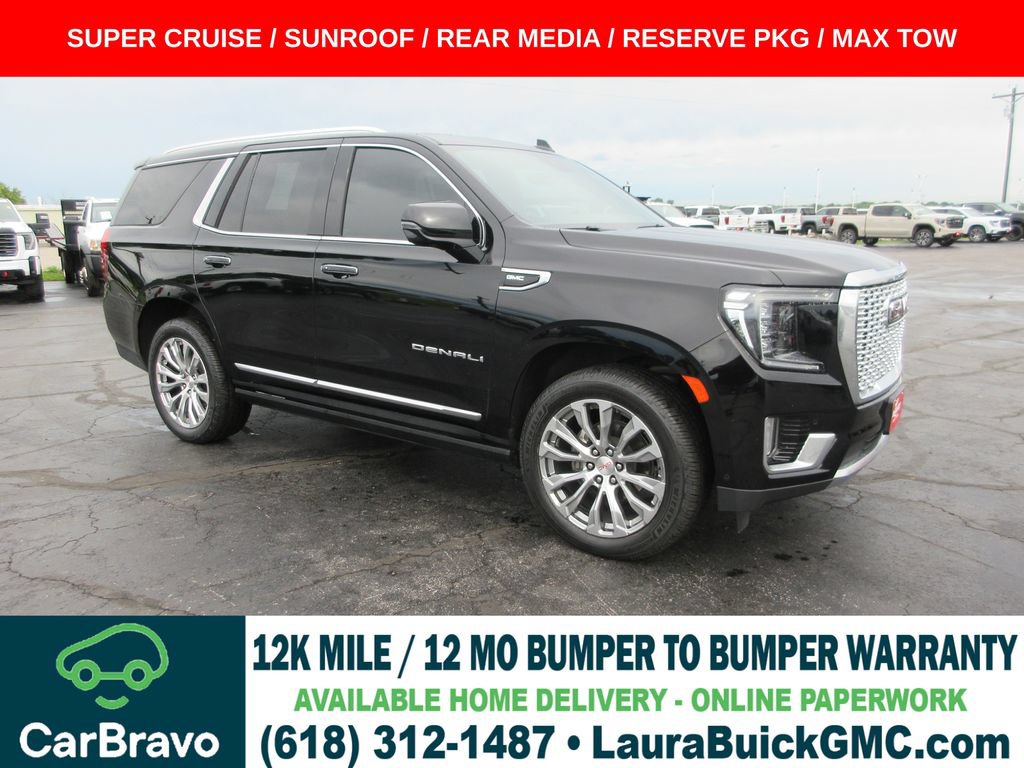 Certified 2023 GMC Yukon Denali w/ Denali Reserve Package