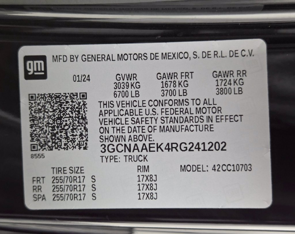 Used 2024 Chevrolet Silverado 1500 W/T w/ Trailering Package RWD image 33