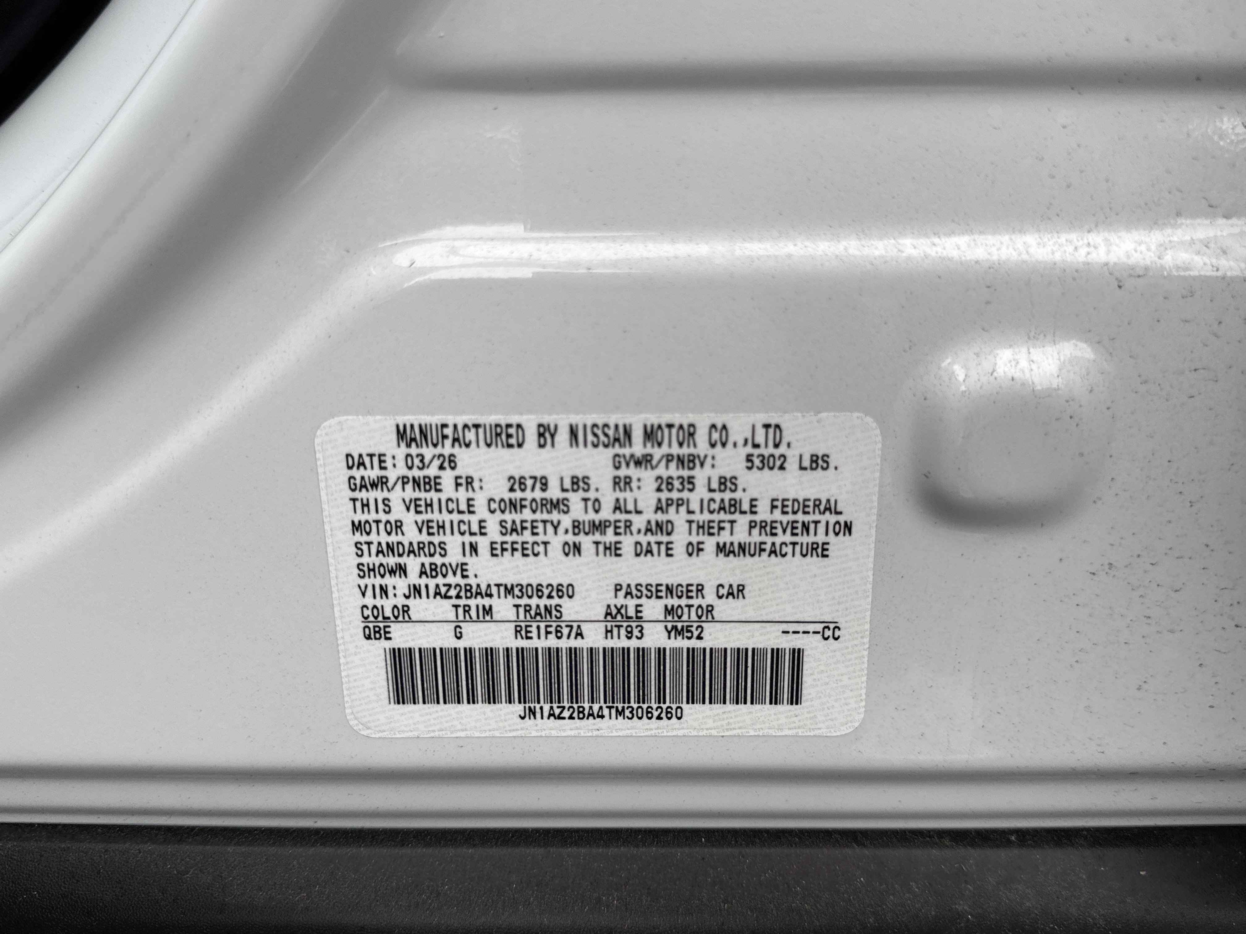 New 2026 Nissan Leaf w/ Floor Mat Package (S+) FWD image 20