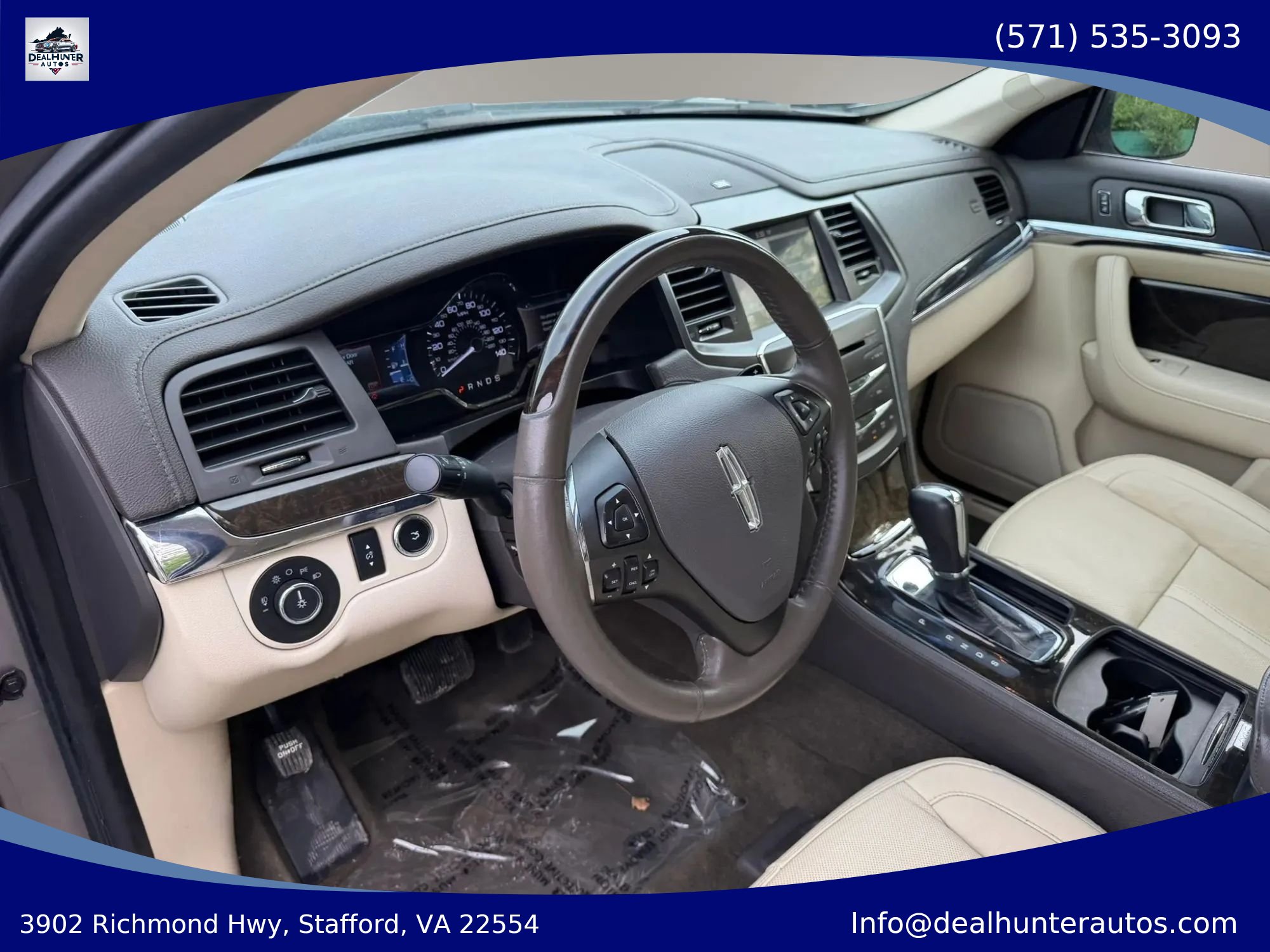 Used 2016 Lincoln MKS AWD w/ Equipment Group 101A image 19