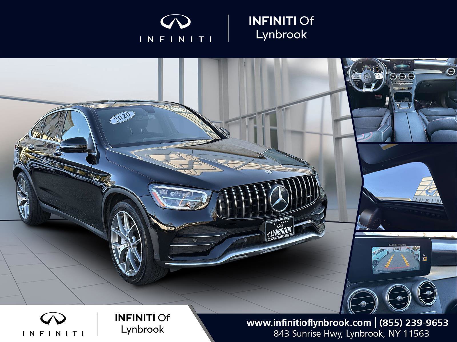 Used 2020 Mercedes-Benz GLC 43 AMG 4MATIC Coupe image 1