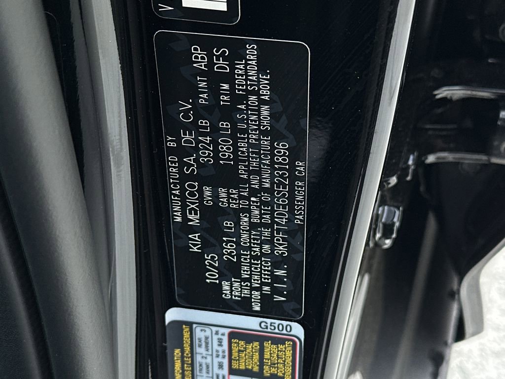 New 2025 Kia K4 LXS image 28