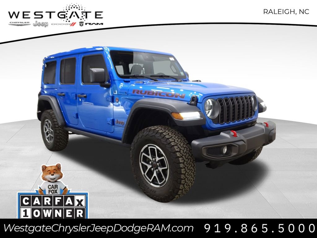 Used 2024 Jeep Wrangler Unlimited Rubicon w/ Safety Group