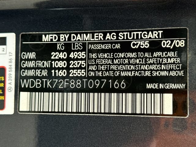 Used 2008 Mercedes-Benz CLK 550 Cabriolet image 26