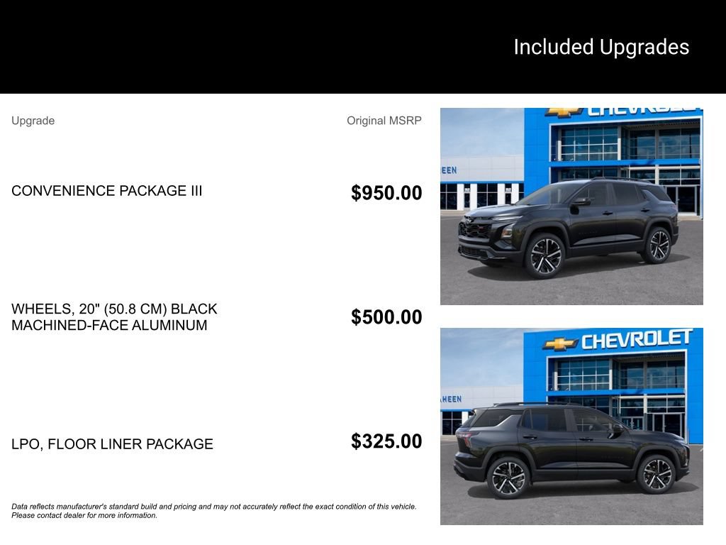 New 2026 Chevrolet Equinox RS w/ Convenience Package III AWD/4WD image 5