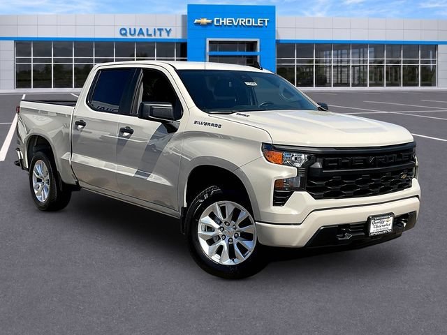 New 2026 Chevrolet Silverado 1500 Custom w/ Turbomax Blackout Package RWD image 1