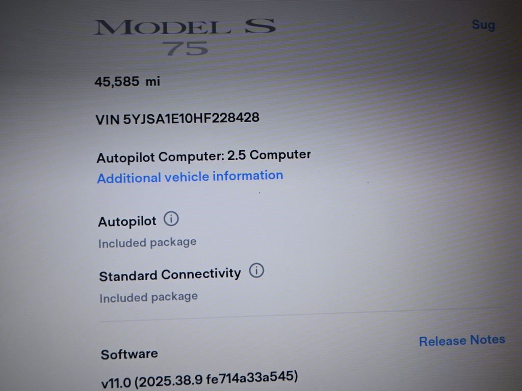 Used 2017 Tesla Model S 75 image 19