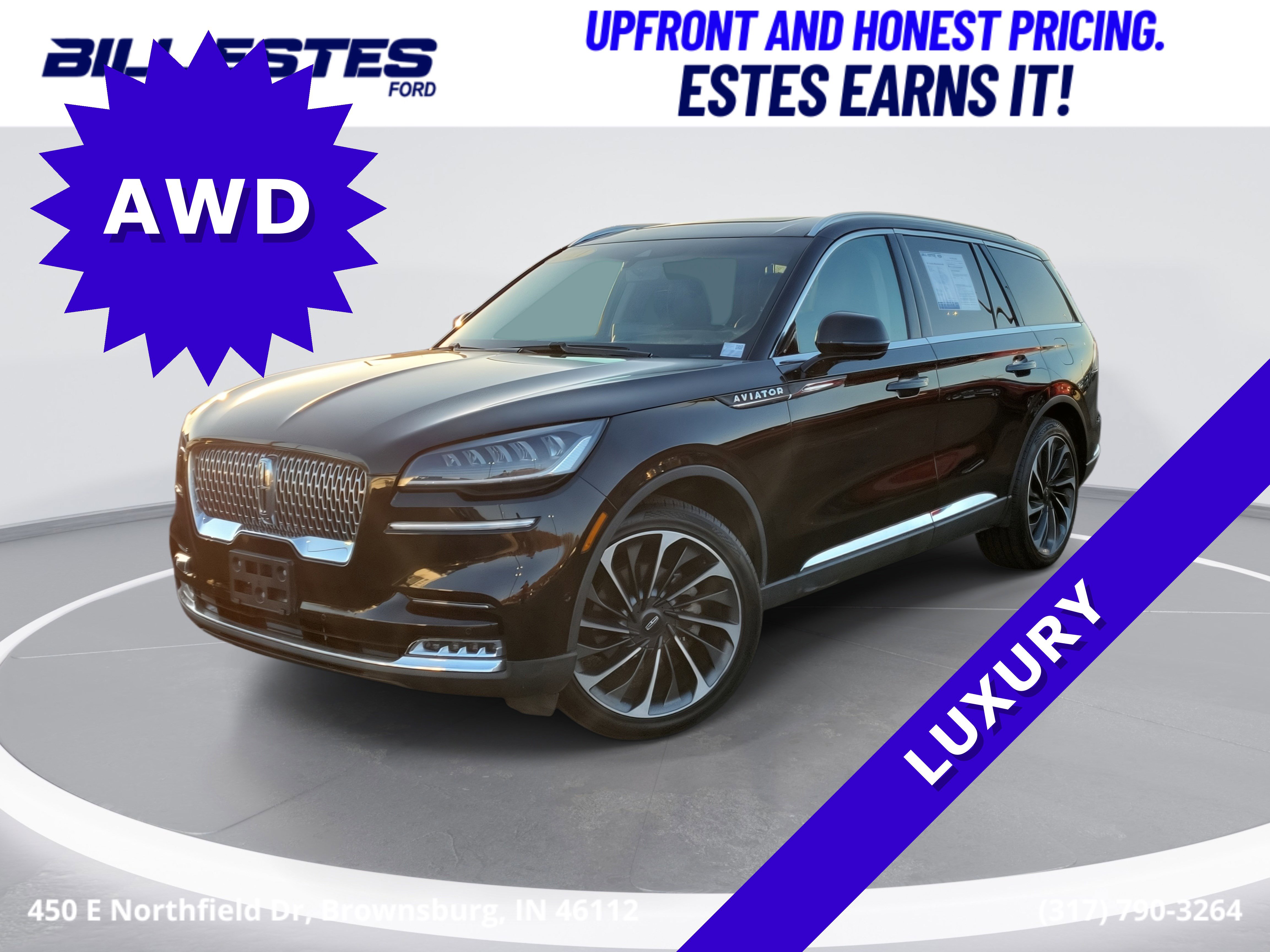 Used 2021 Lincoln Aviator Reserve w/ Equipment Group 201A image 1