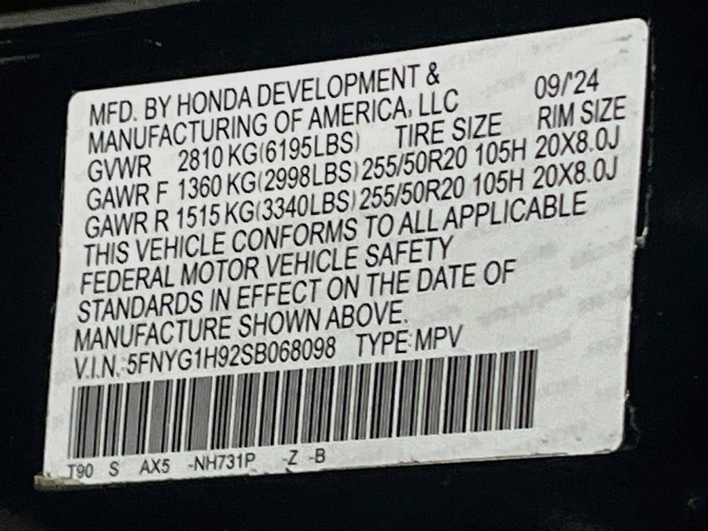 Used 2025 Honda Pilot Black Edition image 35