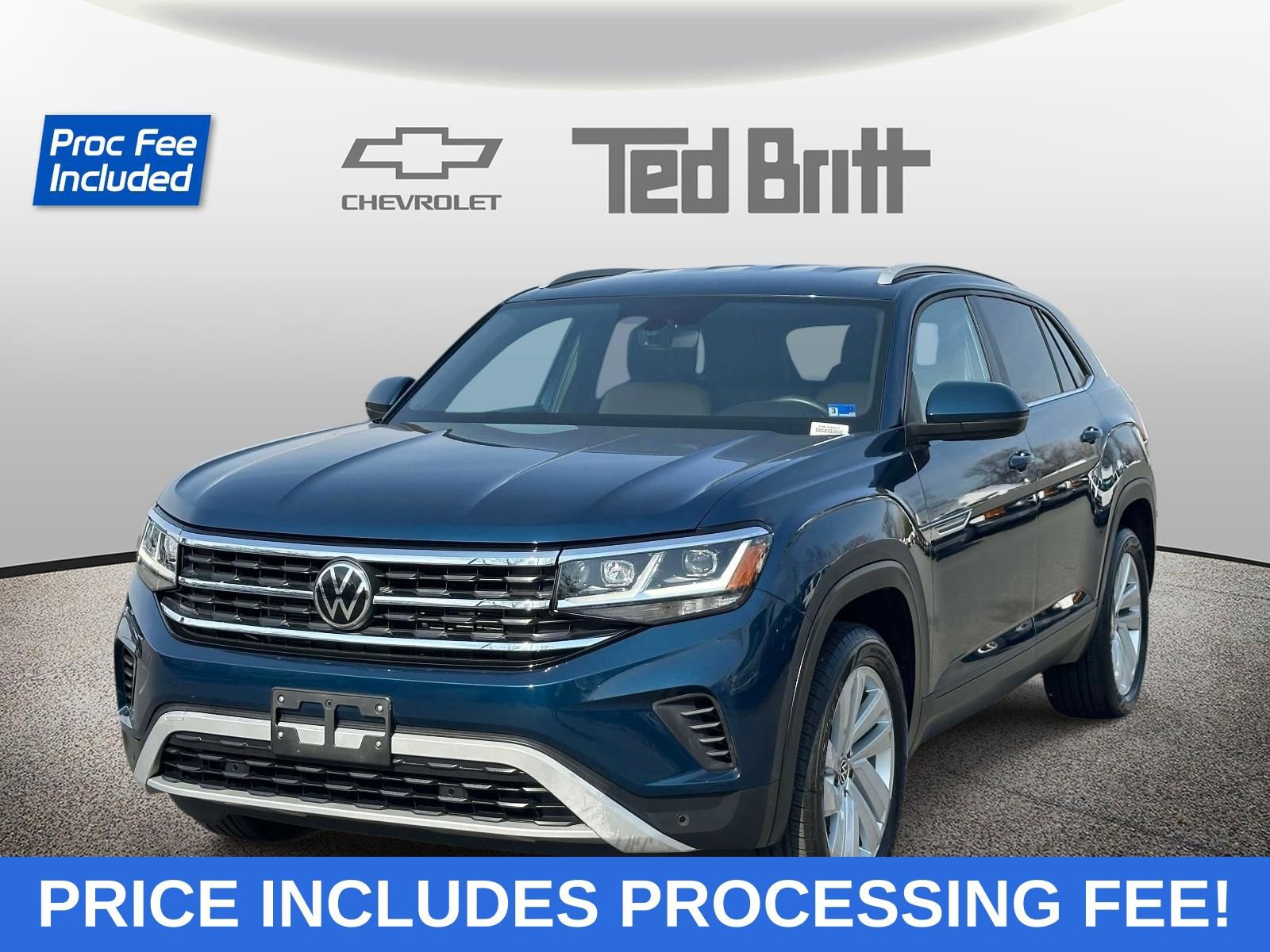 Used 2022 Volkswagen Atlas Cross Sport SE AWD/4WD image 1