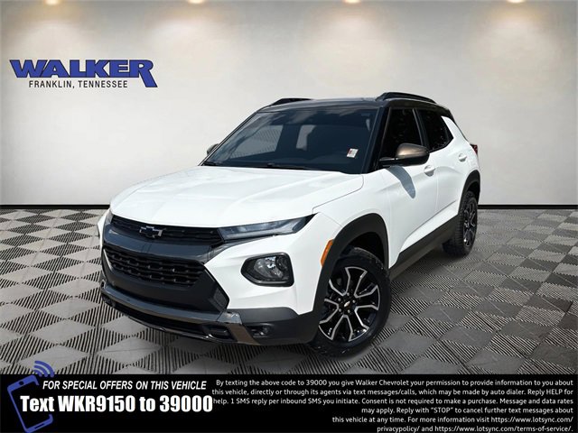 Used 2021 Chevrolet TrailBlazer ACTIV w/ Convenience Package