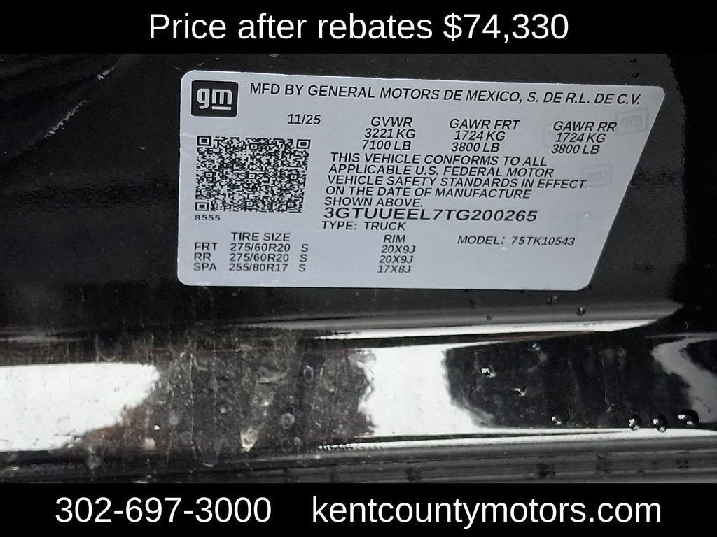 New 2026 GMC Sierra 1500 AT4 w/ Technology Package AWD/4WD image 23
