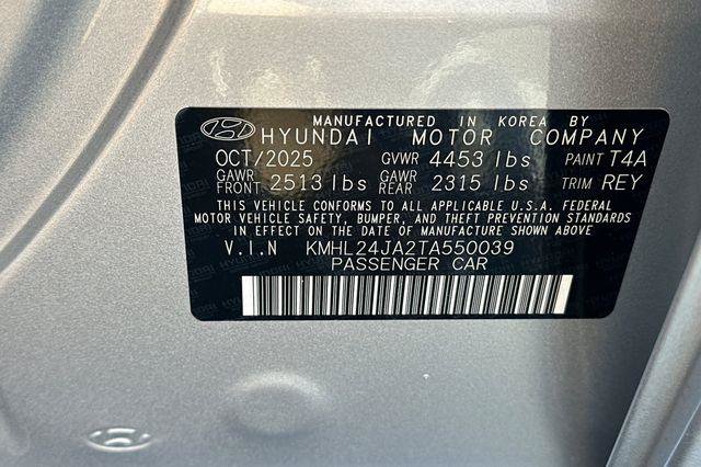Certified 2026 Hyundai Sonata SE FWD image 28