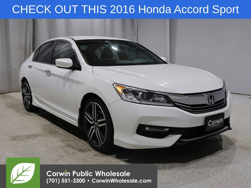 Used 2016 Honda Accord Sport image 1