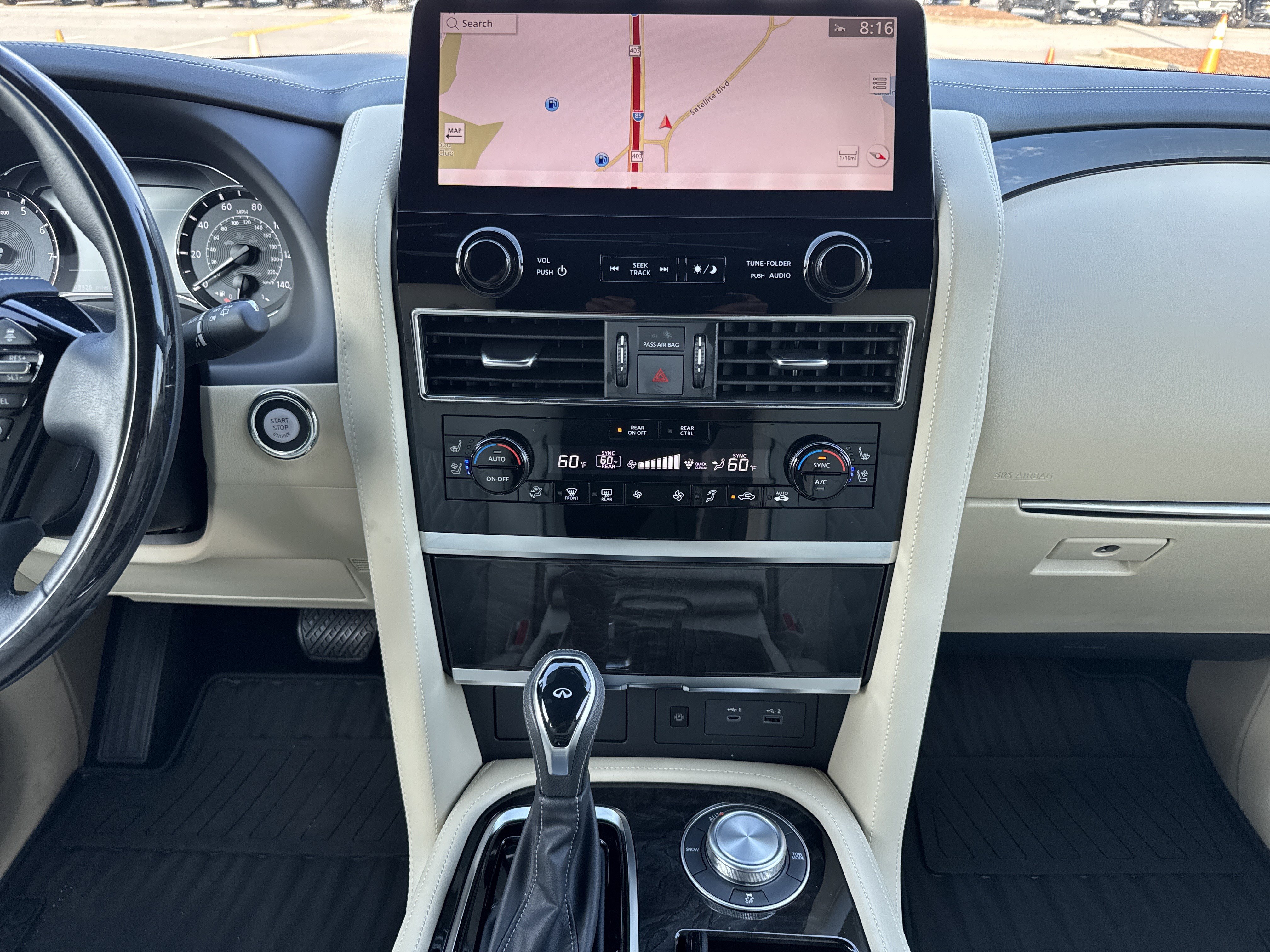 Used 2024 INFINITI QX80 Sensory AWD/4WD image 31
