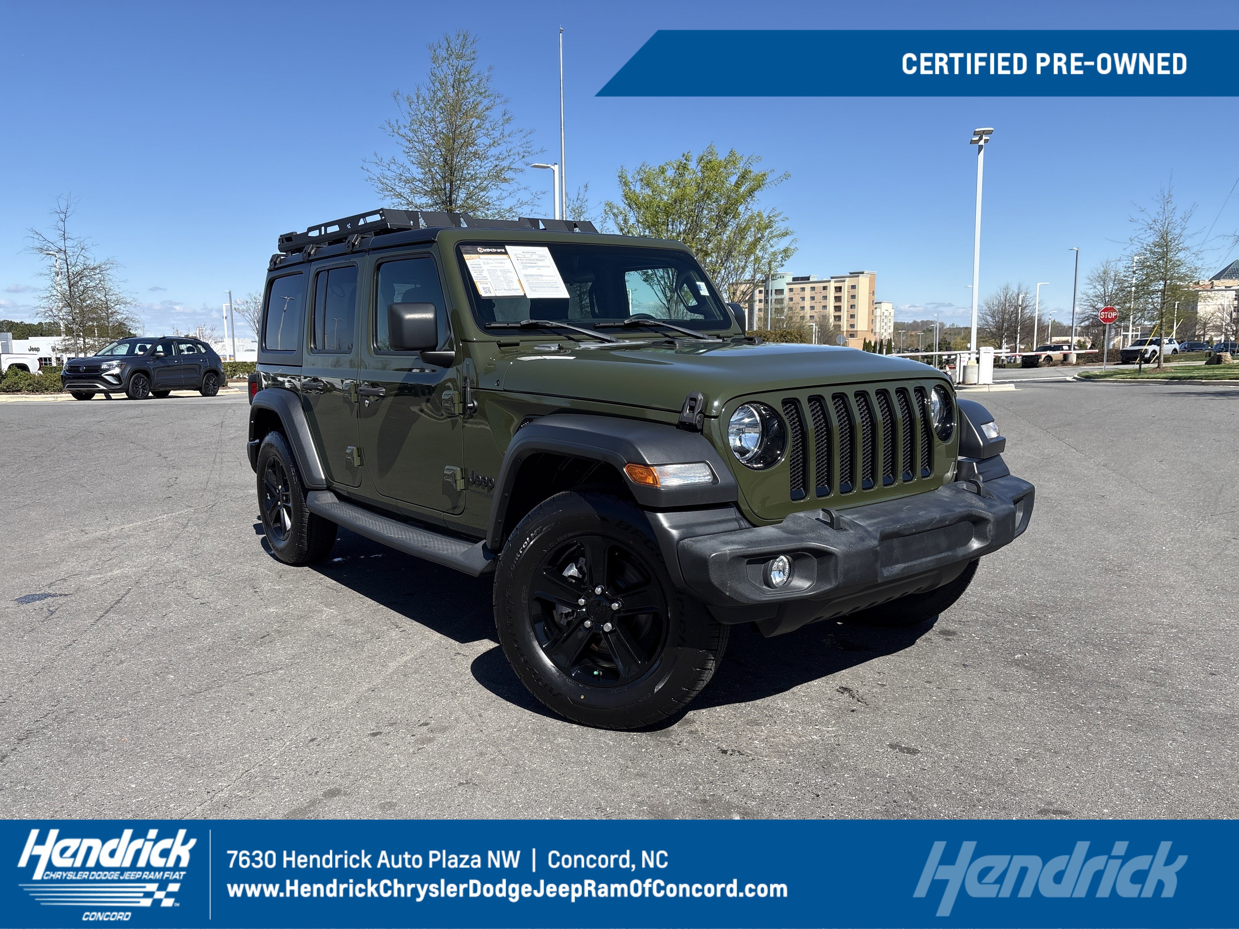 Certified 2022 Jeep Wrangler Unlimited Sport image 1