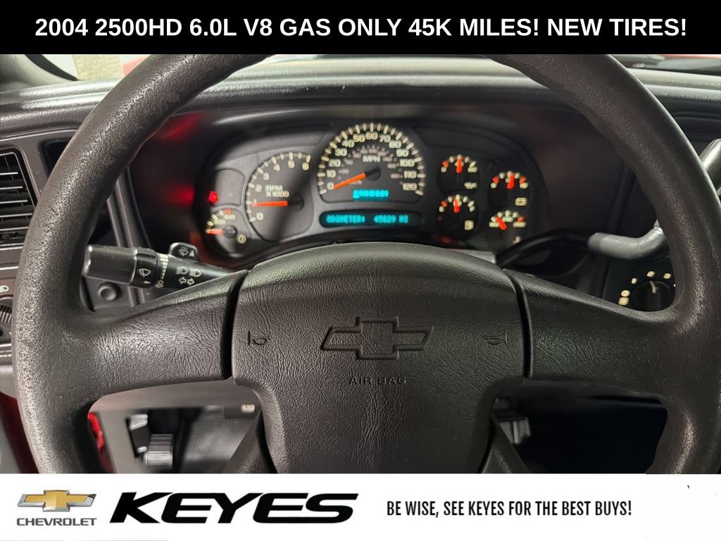 Used 2004 Chevrolet Silverado 2500 W/T w/ Snow Plow Prep Package AWD/4WD image 20