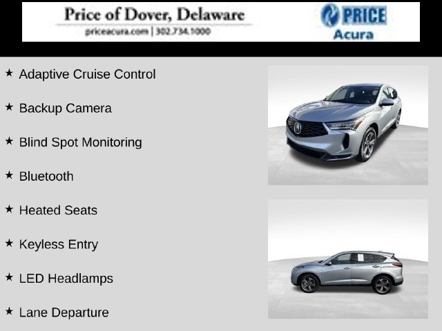 Certified 2025 Acura RDX w/ Technology Package AWD/4WD image 2