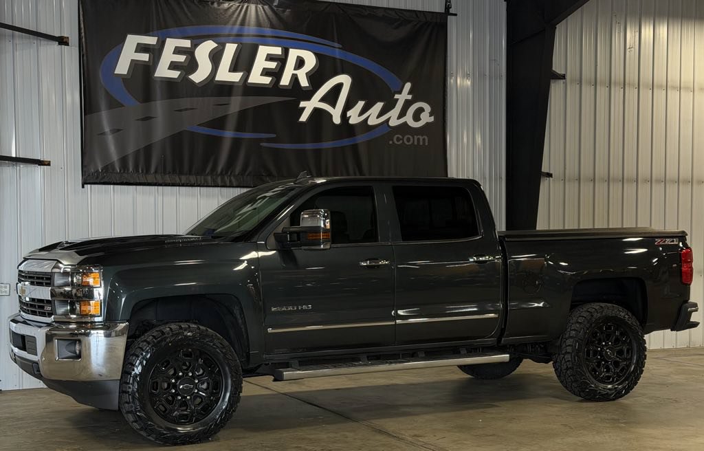 Used 2017 Chevrolet Silverado 2500 LTZ w/ Duramax Plus Package AWD/4WD image 14