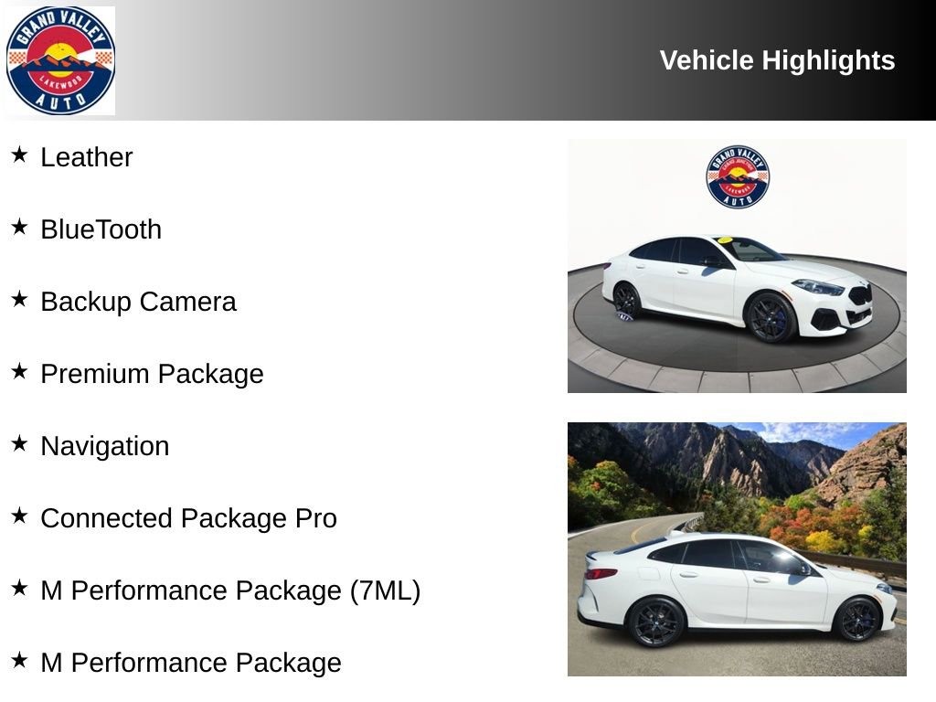 Used 2023 BMW M235i xDrive Gran Coupe w/ Premium Package image 2