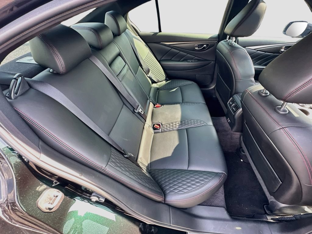Used 2024 INFINITI Q50 Red Sport 400 w/ Black Opal Edition RWD image 28